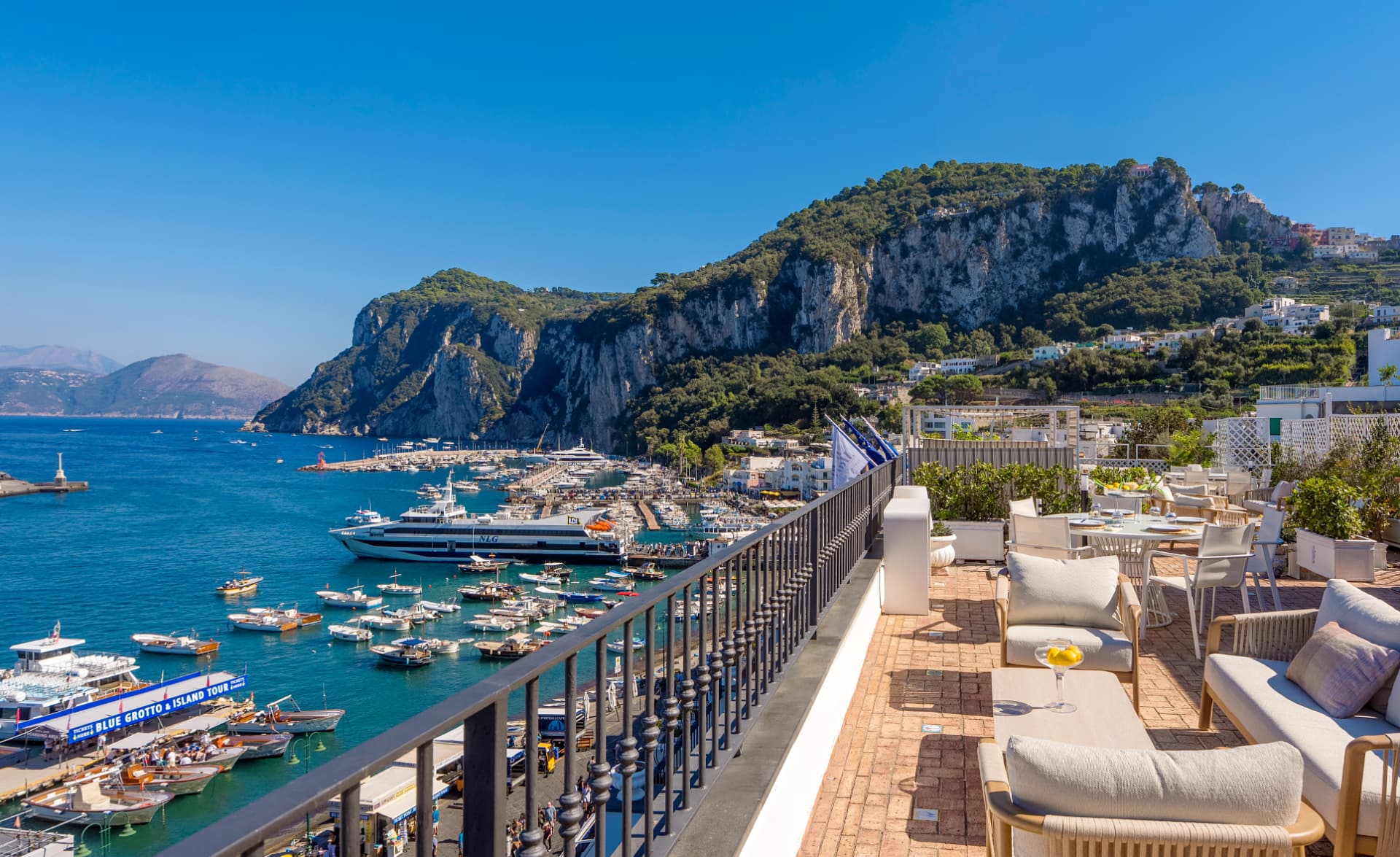 Capri dal mare