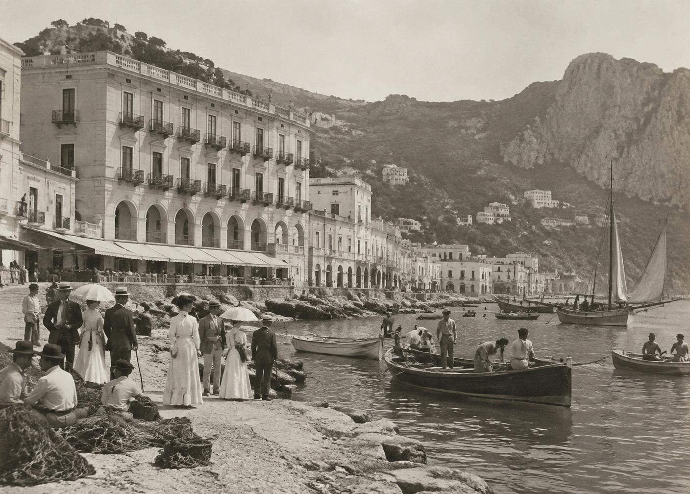Marina Grande nella Capri storica